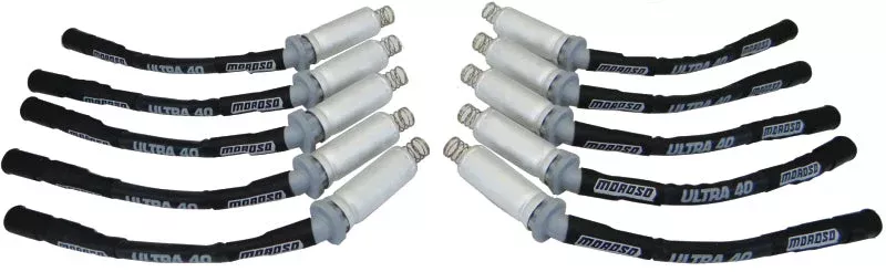 Moroso 73512 Ignition Wire Set – Ultra 40 – Sleeved – Black fits 2008-2017 Dodge Viper