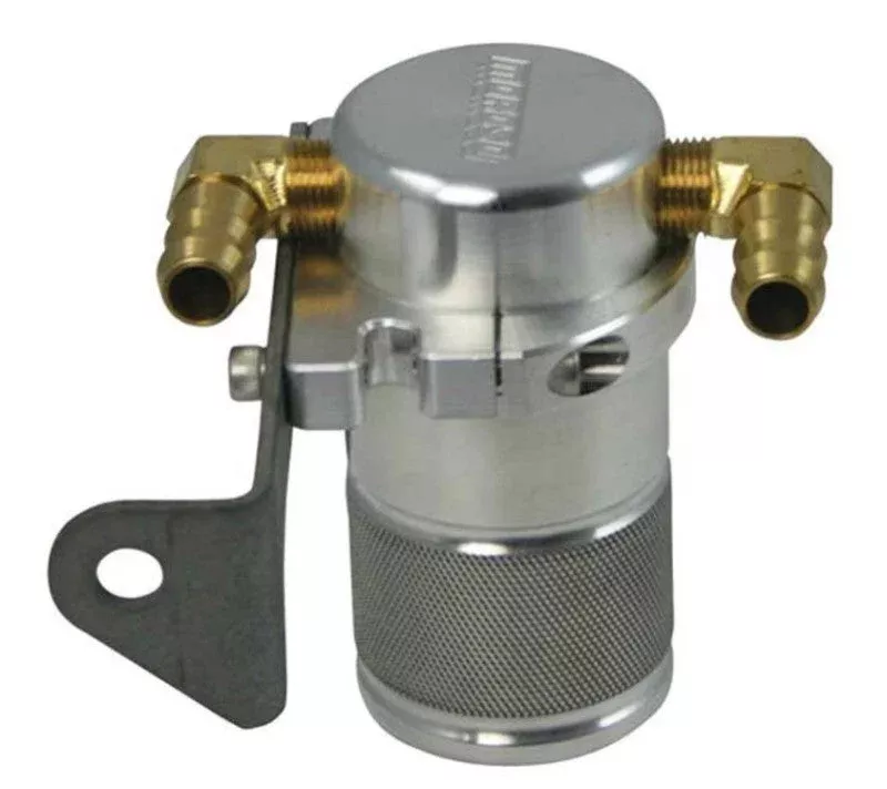 Moroso 85640 Air/Oil Separator Catch Can – Billet Aluminum (w/Aftermarket Intake) fits Chrysler 5.7L
