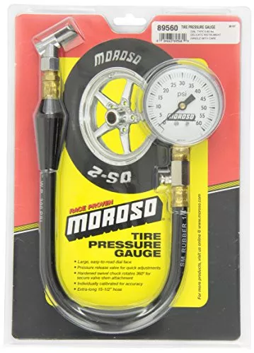 Moroso - 89560 TIRE GAUGE,0-60LB,2-5/8IN.