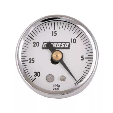 Moroso 89610 1.5" Diameter Vacuum Gauge