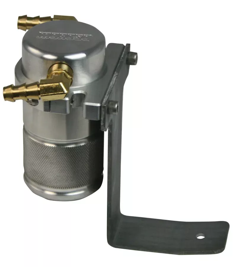 Moroso Air/Oil Separator Catch Can – Small Body – Billet Aluminum fits 1992-1996 Chevrolet Corvette LT1 / LT4