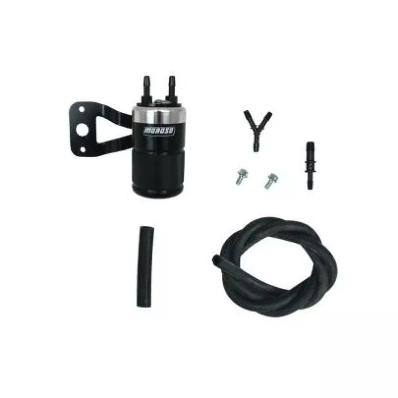 Moroso Air Oil Separator (w/Ss Teardrop Air Cleaner) – Black & Polished 85721 fits Harley-Davidson Twin Cam
