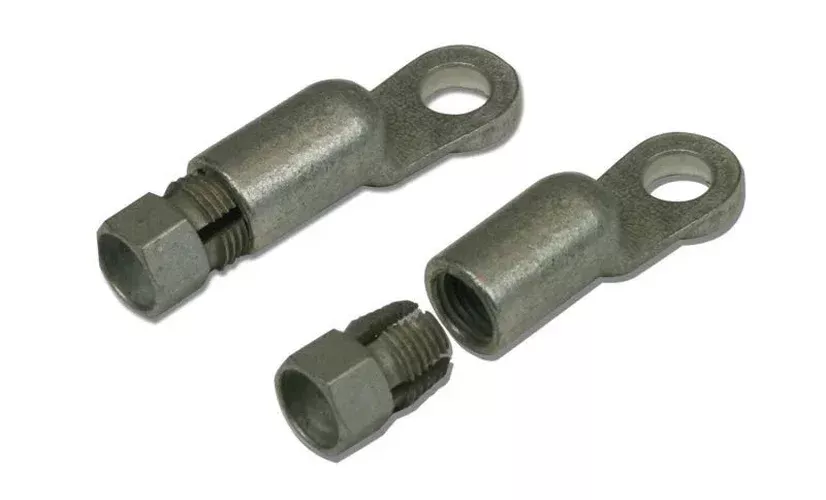 Moroso Battery Cable Remote Fitting End Kit – Compression Style End – 1/2in – 2 Pack