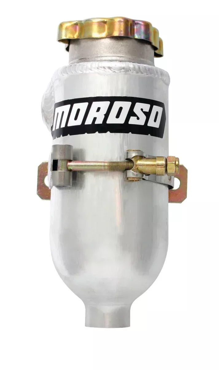 Moroso Breather Tank/Catch Can – 8in x 3-1/8in – 1qt