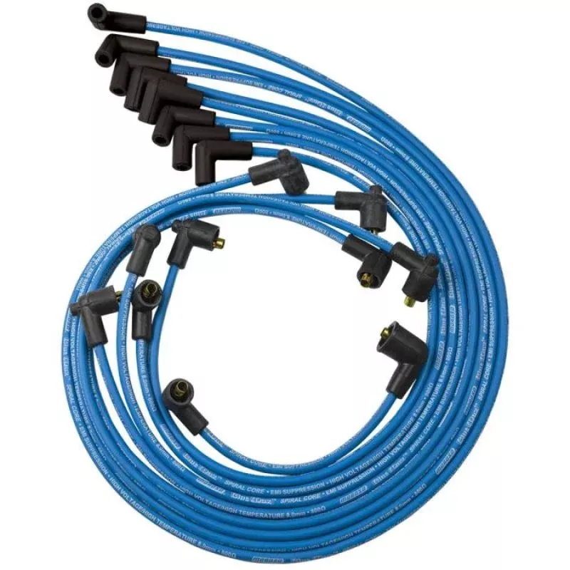 Moroso Custom Ignition Wire Set – Blue Max – Spiral Core