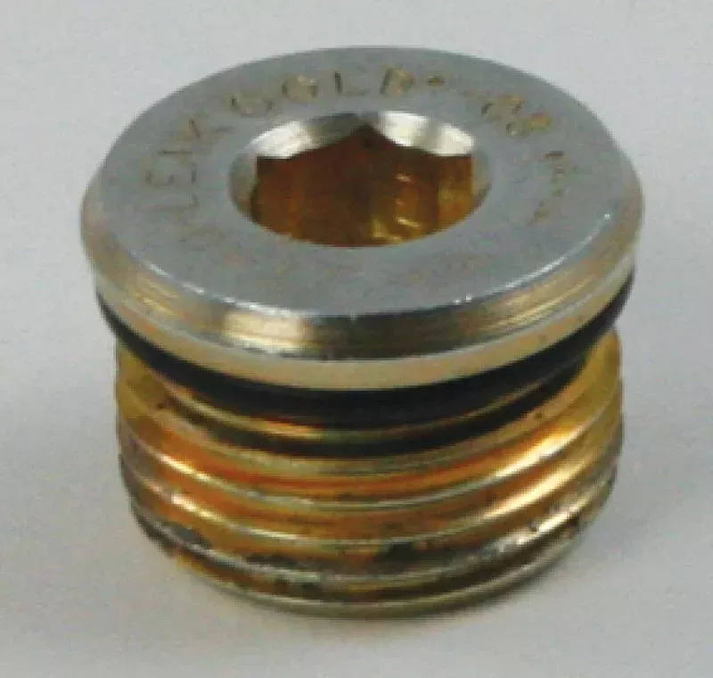 Moroso Drain Plug w/O-Ring -8An 3/4in-16 – Magnetic – Single