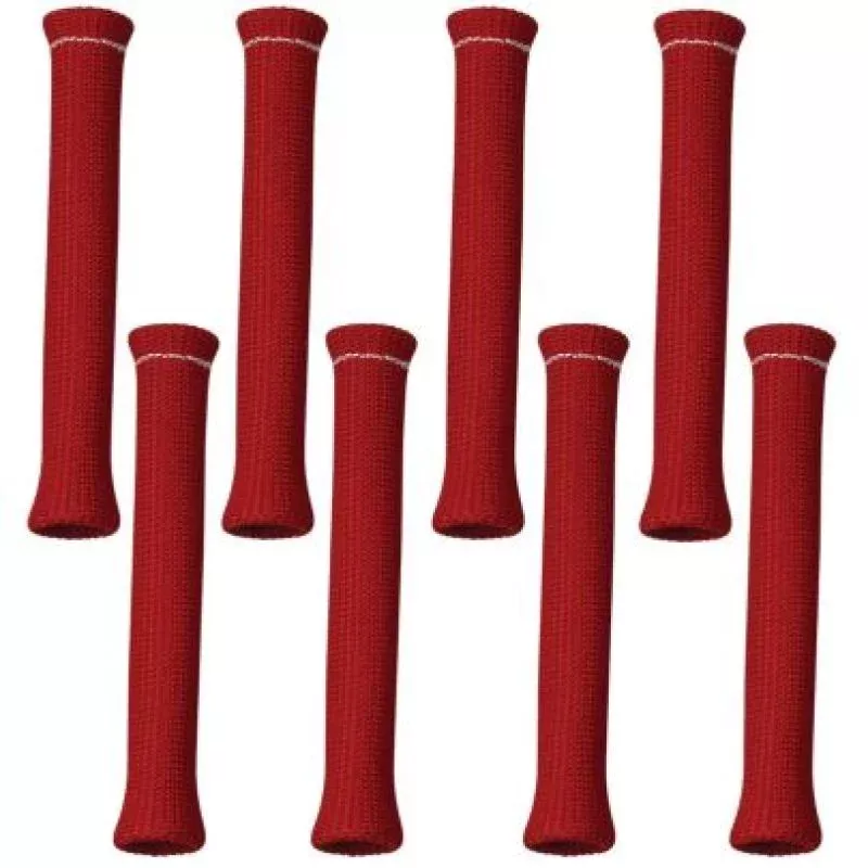 Moroso High Temperature Spark Plug Boot Protectors – Red (8 Pack) 71972