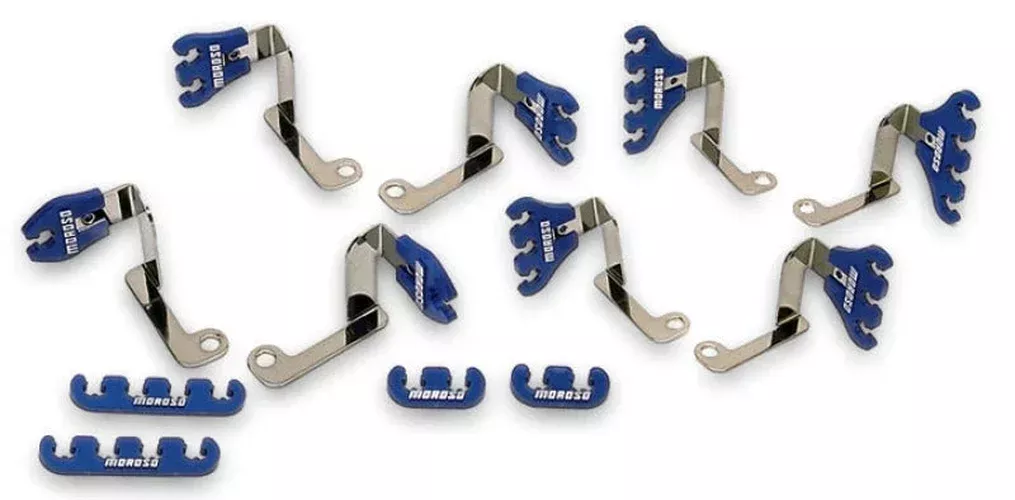 Moroso Ignition Wire Loom Kit – 7-9mm – Blue fits Chevrolet Big Block