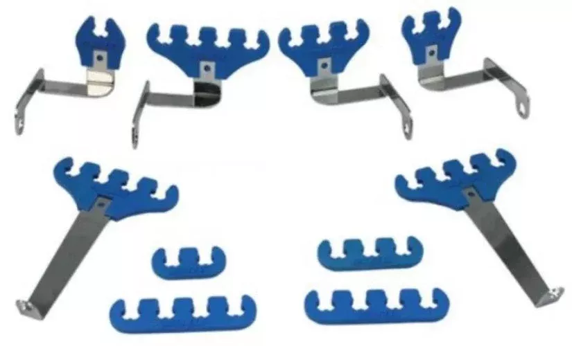 Moroso Ignition Wire Loom Kit - 7-9mm - Blue fits Ford Small Block