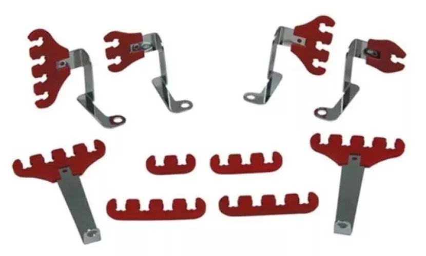 Moroso Ignition Wire Loom Kit – 7-9mm – Red fits Ford Small Block