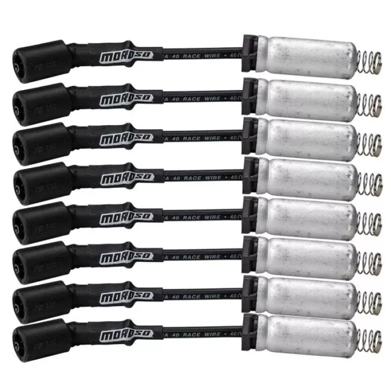 Moroso Ignition Wire Set – Ultra 40 – Unsleeved – Coil-On – 8in Wire – Black fits GM LS