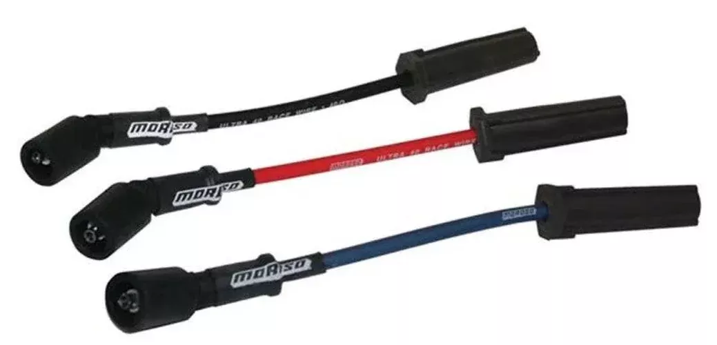 Moroso Ignition Wire Set – Ultra 40 – Unsleeved – Coil-On – 9.75in Wire – Blue fits GM LS