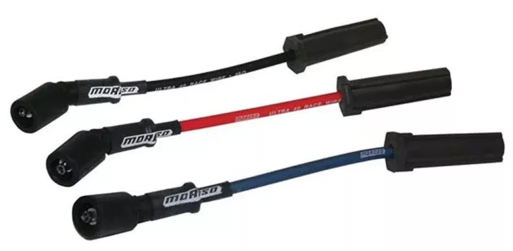 Moroso Ignition Wire Set – Ultra 40 – Unsleeved – Coil-On – 9.75in Wire – Red fits GM LS