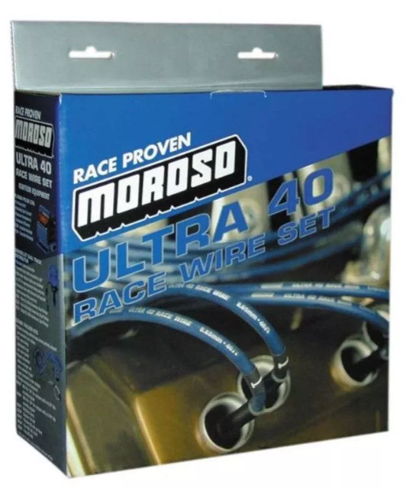 Moroso Ignition Wire Set – Ultra 40 – Unsleeved – Coil-On – Red fits GM LS