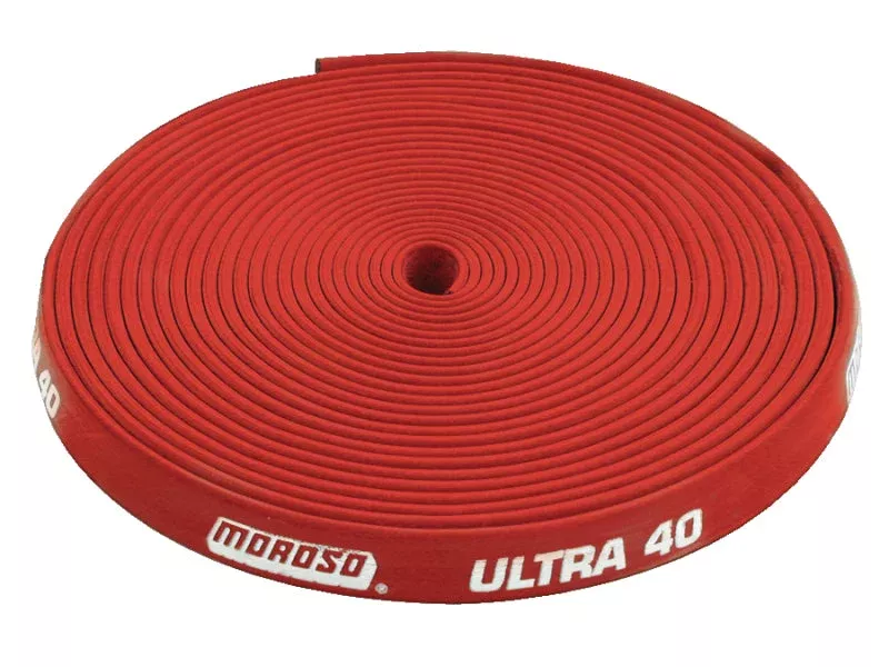 Moroso Insulated Spark Plug Wire Sleeve – Ultra 40 – 8.65mm – Red – 25ft Roll