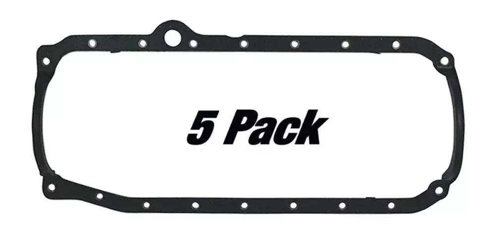 Moroso Oil Pan Gasket – One Piece – Reinforced Steel (5 Pack) fits 1986-Up Chevrolet Small Block