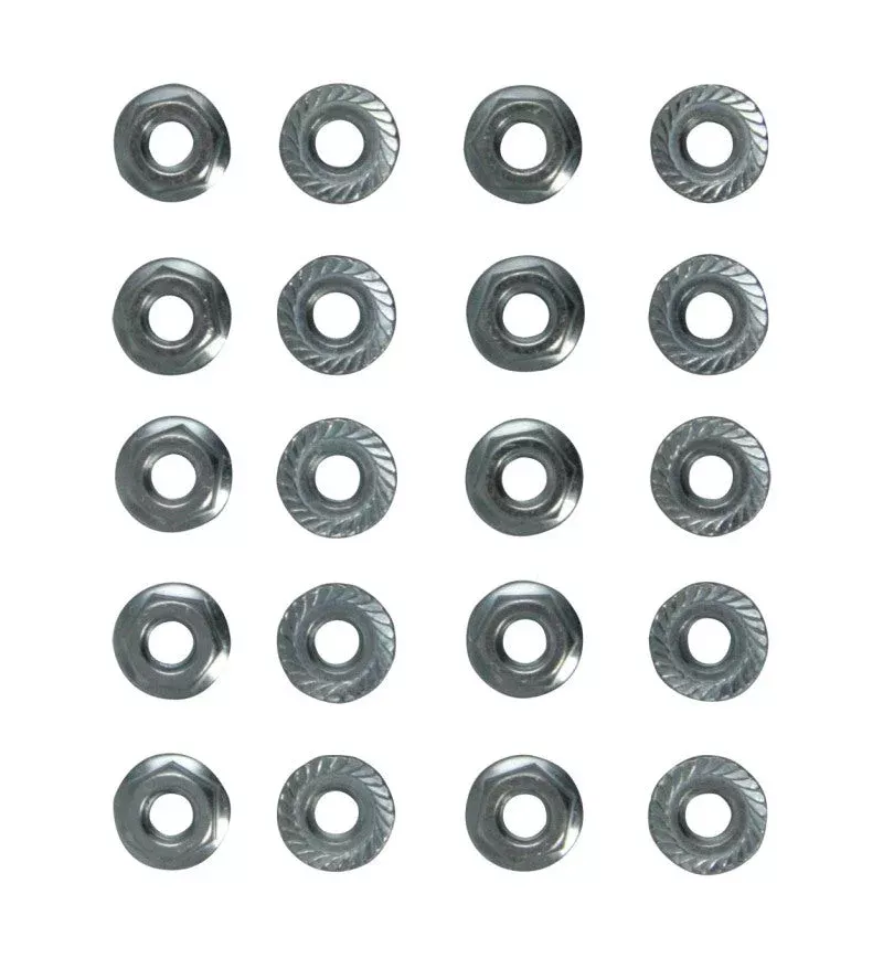 Moroso Oil Pan Nuts – 1/4in x 28in – 20 Pack