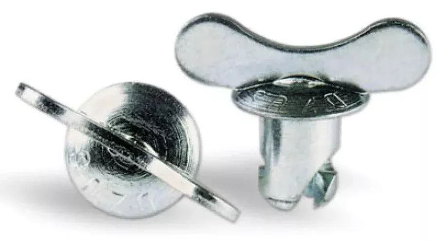 Moroso Quick Fastener – Butterfly Head – 7/16in x .400in – Steel – 10 Pack