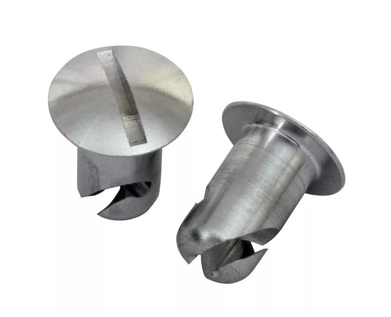Moroso Quick Fastener – Oval Head – 7/16in x .450in – Aluminum – 10 Pack
