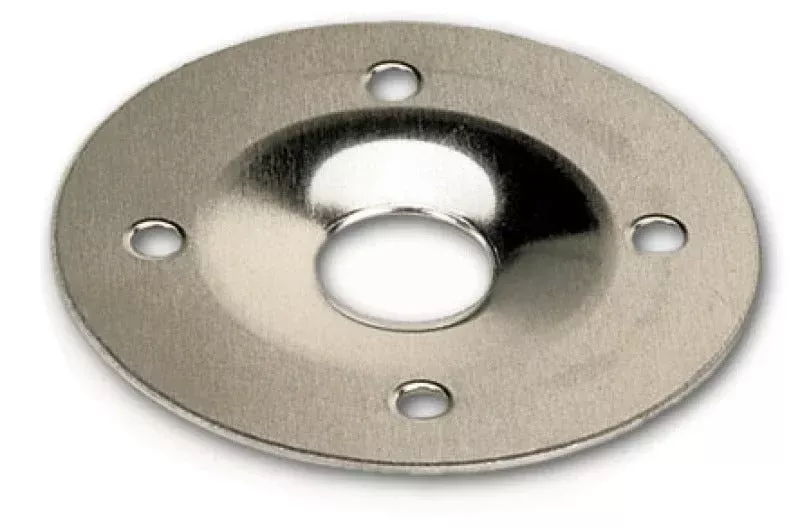 Moroso Quick Fastener Reinforcing Plate – 1.75in OD x .43in ID x .032in Tall – Aluminum – 10 Pack