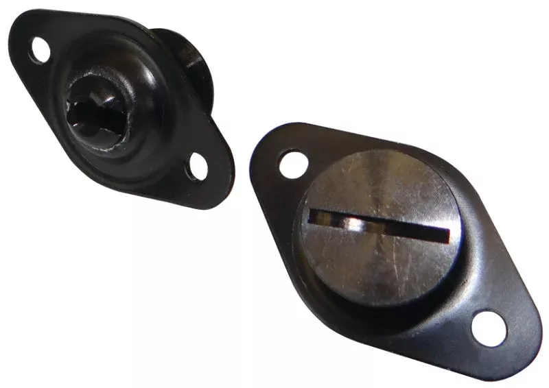 Moroso Quick Fastener – Self Ejecting – 5/16in x .500in – Aluminum – Black – 10 Pack