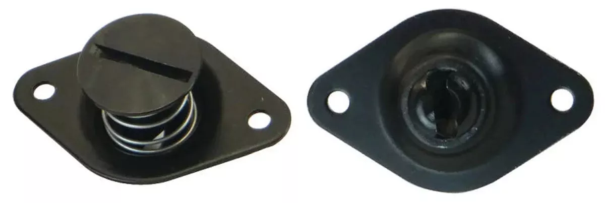 Moroso Quick Fastener – Self Ejecting – 7/16in x .550in – Aluminum – Black – 10 Pack