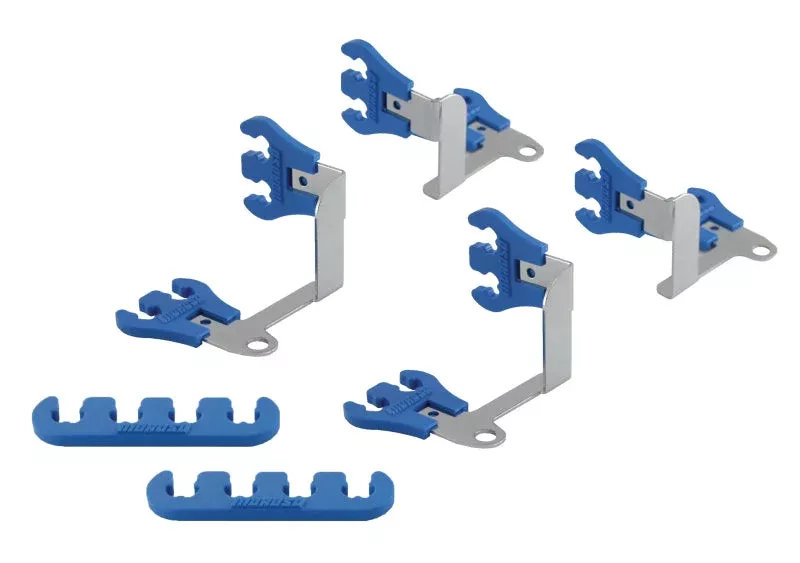 Moroso Show Car Ignition Wire Loom Kit – 7-9mm – Blue fits Chevrolet Small Block