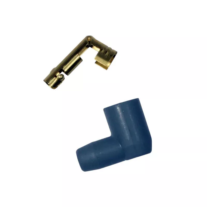Moroso Spark Plug Boot & Terminal Kit – Ultra 40 – 90 Degree Ends – Non-HEI Distributor – Set of 8 72081