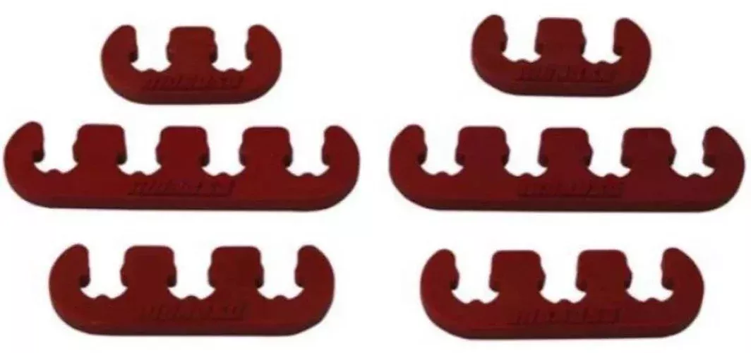 Moroso Spark Plug Wire Separator Kit - 7-9mm - Red 72161