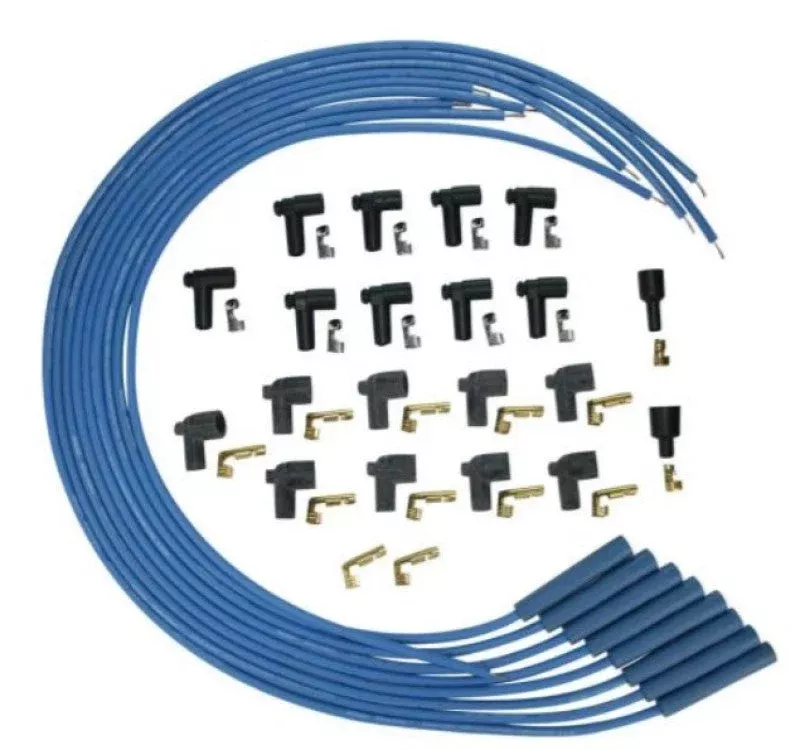 Moroso Universal Ignition Wire Set – Blue Max – Solid Core – Straight – 36in