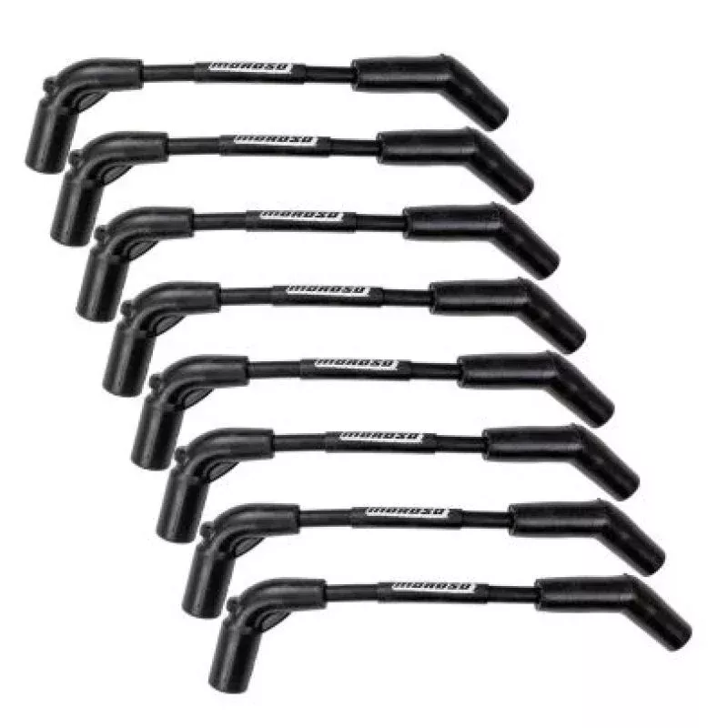 Moroso w/LS Coils Ultra 40 Wire Set – Black (For 72401 Coil Brackets w/GM Cast 632 Covers) fits GM LS