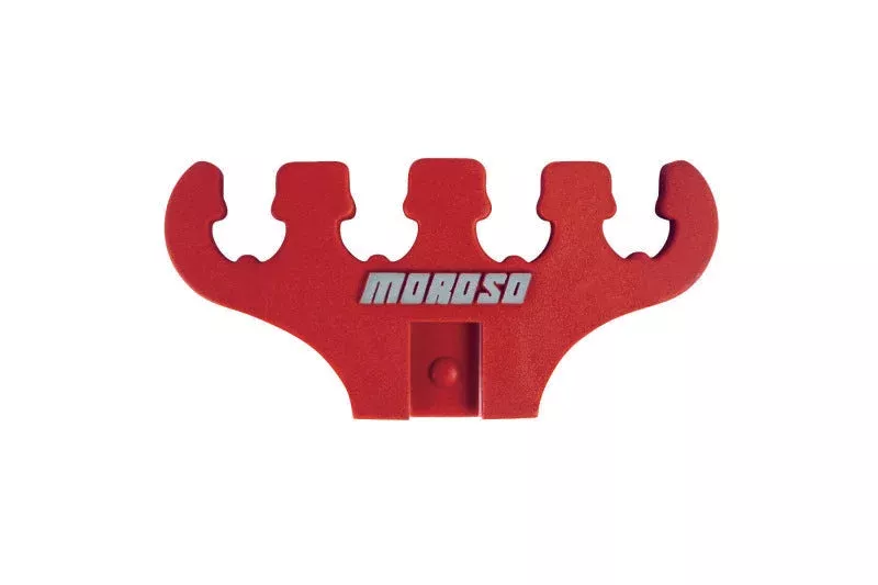 Moroso Wire Loom – 7-9mm – 4 Hole – Red – 2 Per Card