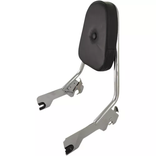 Motherwell Quick-Release Sissy Bar Backrest for 2018-2019 Harley Softail - Chrome