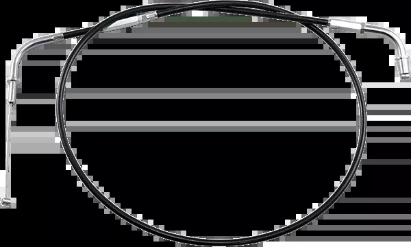 Motion Pro Black Vinyl Throttle Cable – Push – +6″ – Kawasaki