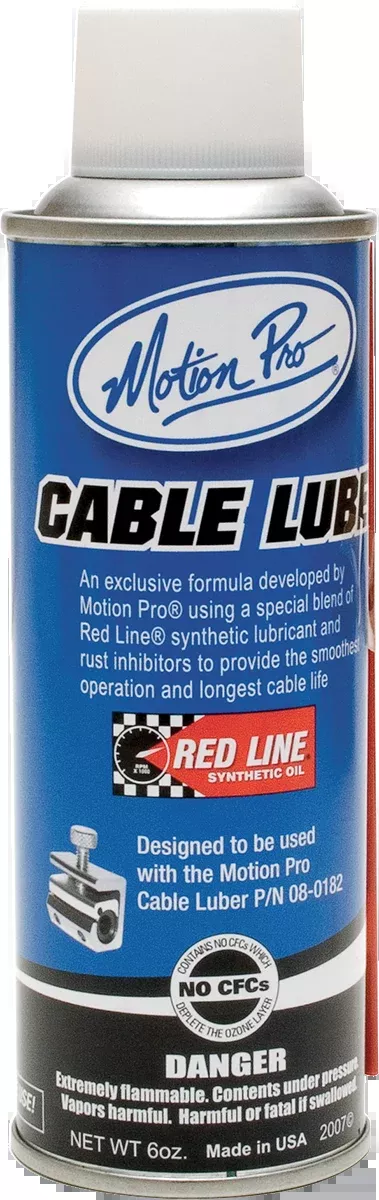 Motion Pro Cable Lube - 6 Oz. Net Wt. - Aerosol