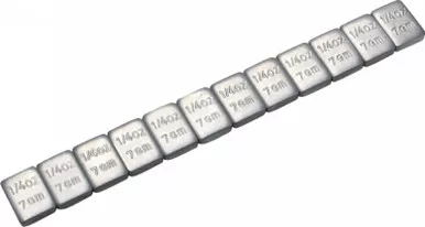 Motion Pro Wheel Weights Steel 90Oz Box ( Silver) - 08-0452