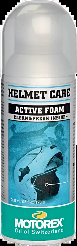 Motorex 200ML Foaming Motorcycle Helmet Aerosol Lining Cleaner Spray