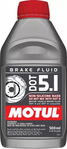Motul Dot 5.1 Brake Fluid .5L - 8070HC / 100951