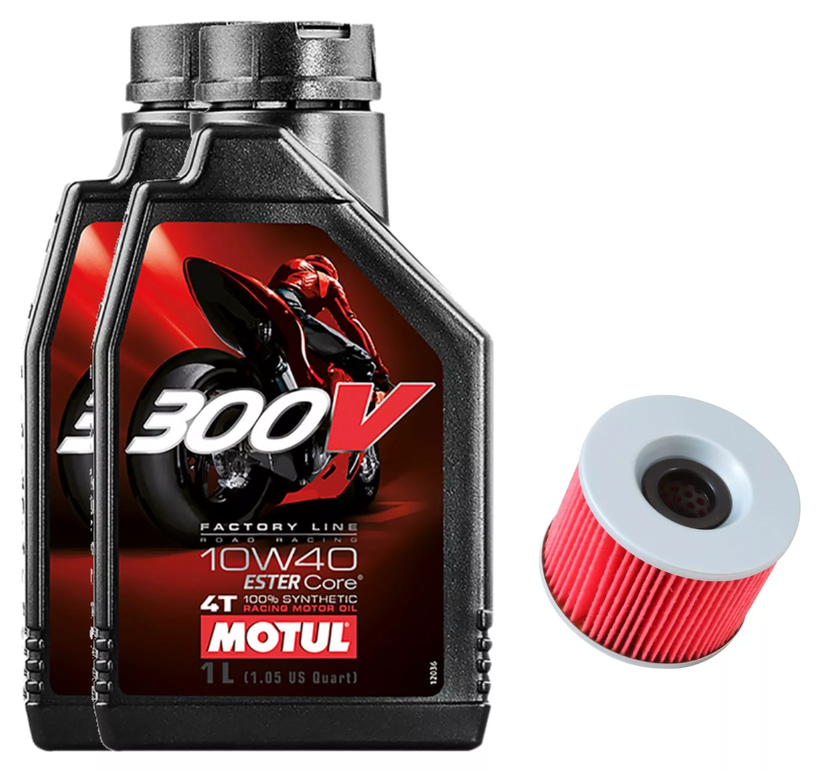 Motul Oil Change Kit Kawasaki Ninja 250R 2008-2012