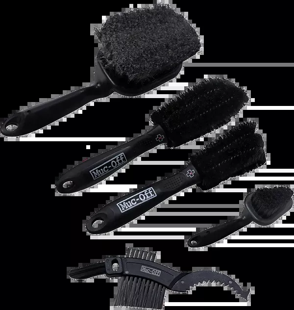 Muc-Off Premium Brush Kit – 5-Brush Set
