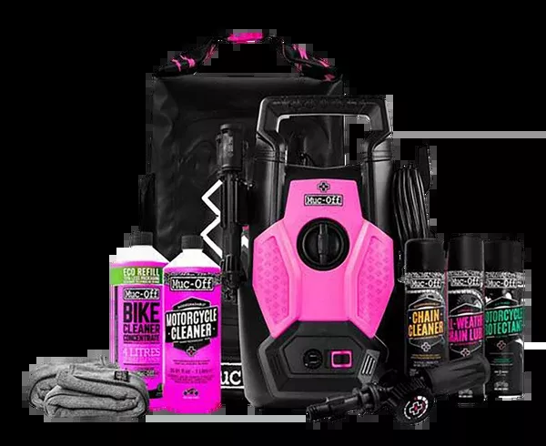 Muc-Off USA Pressure Washer – Motorcycle Bundle