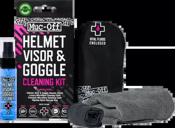 Muc-Off USA Visor, Lens & Goggle Cleaning Kit
