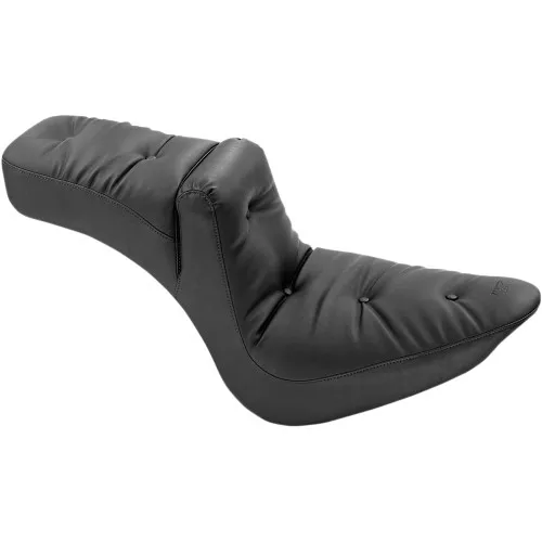 Mustang Extra-Wide Regal Duke Pillow Seat for 2006-2017 Harley Softail FXST/FLSTF