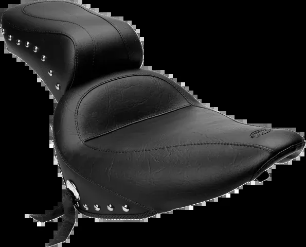 Mustang Original Studded Seat for 2000-2007 Harley Softail Fat Boy Heritage 75076