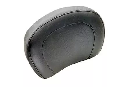 Mustang Seats Passenger Backrest Pad for Harley Davidson FLHX Street Glide 1997-2007 & FLHT/FLTR/FLHR Screamin' Eagle 1997-2007 -Smooth, No Studs