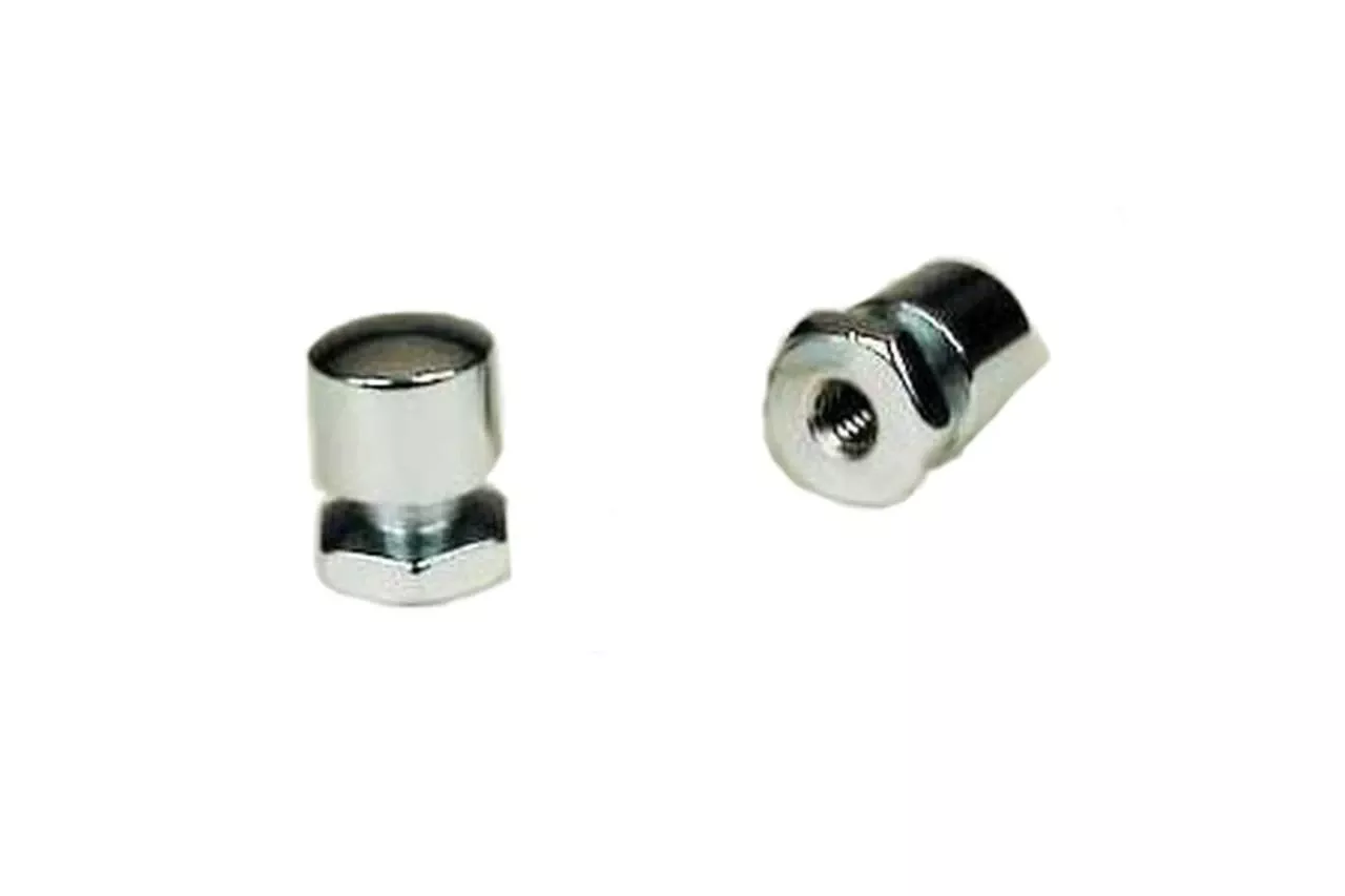 Mustang Solo Mounting Nutsfor Road King '99-Up -Pair