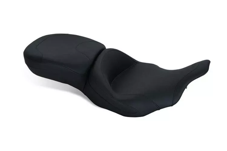 Mustang Super Touring Seatfor FLHT & FLTR'97-07 -One Piece Vintage