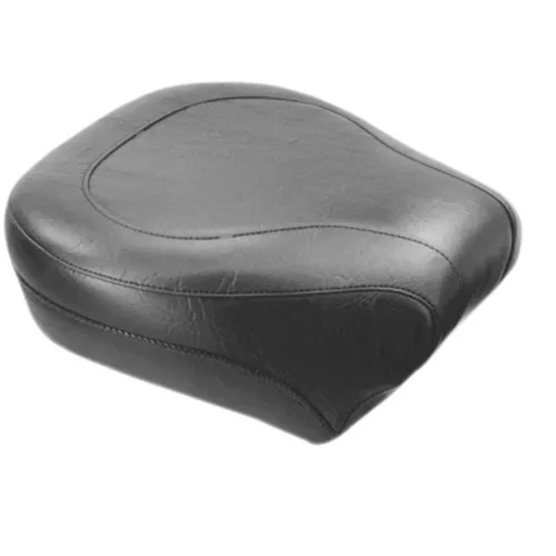 Mustang Wide Rear Seat for 2000-2015 Harley Softail FLSTC/FLSTS - Vintage