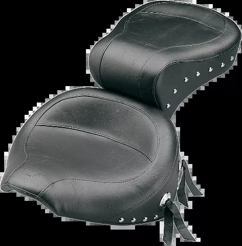 Mustang Wide Studded Seat for 1984-1999 Harley Heritage Bad Boy Nostalgia 75503