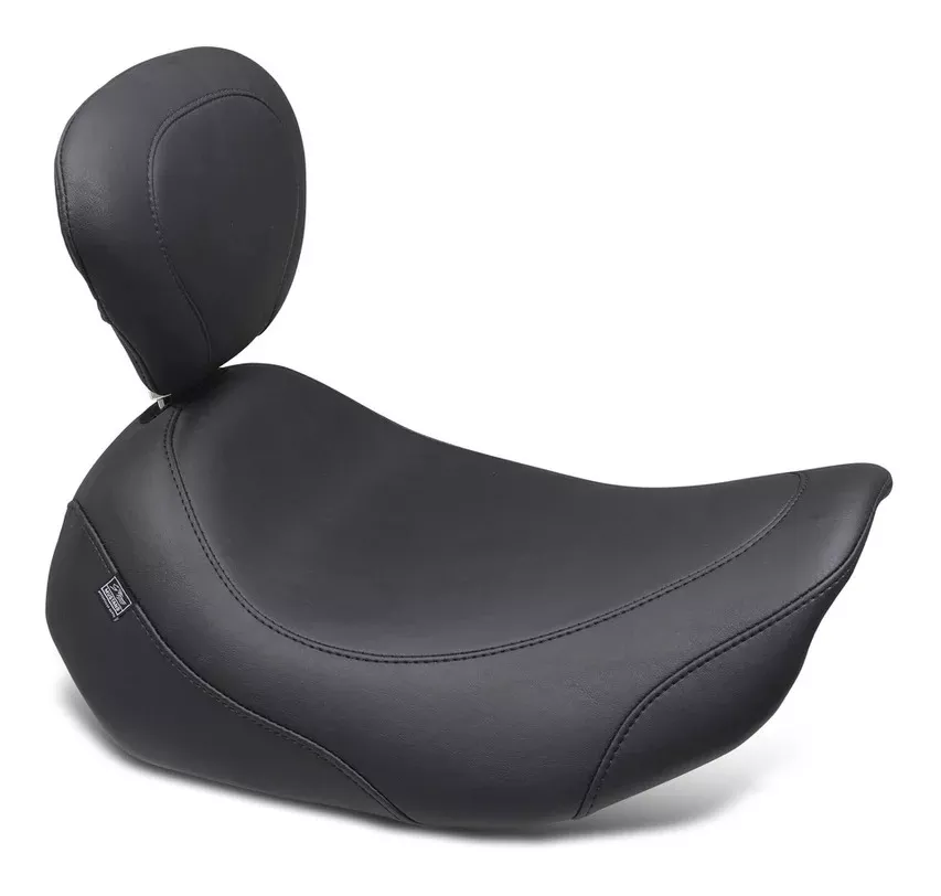 Mustang Wide Tripper Smooth Solo Seat For Harley FLHX / FLTRX 2023-2026